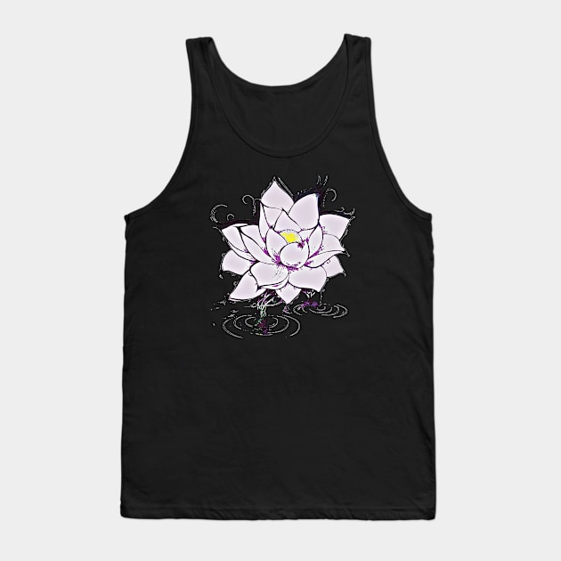 Lotus Tank Top by jennifersoldner